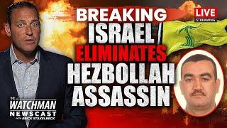 Israel TAKES OUT Hezbollah Assassin; INTERCEPTS Yemen Houthi Missile | Watchman Newscast LIVE