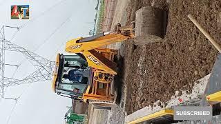 jcb leveling work jcb india  hard work