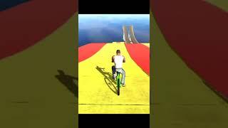 (cycle vs bullet ) #shorts #viralvideo #trendingshorts  ‎@nitinpatelgaming  @