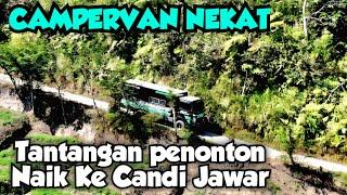 GAK ADA TAKUTNYA. CAMPERVAN INI IKUT TANTANGAN PENONTON NAIK KE LERENG GUNUNG SEMERU