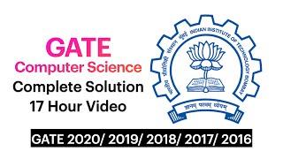 GATE Computer Science last 5 Year Exam Solution keys