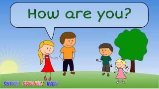  How are you? or How old are you? - Song for kids. (Grade 1)