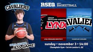 RSEQ Basketball masculin  Édouard-Montpetit @ Ch.-St-Lambert [2024-11-03]