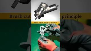 Angular Gear - Inside working principle of Brush cutter  #cad #cam #mechanical #engineering