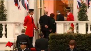 Royal Wedding Raw Video: Queen at Reception