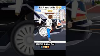 R.I.P Yuta Aida  - Stupid Sukio’s Car || SAKURA School Simulator #shorts