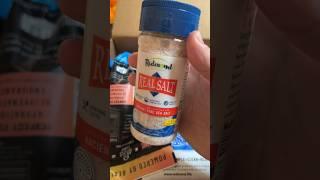 Redmond Real Salt and Relyte electrolytes delivery unboxing. #salt #electrolytes #keto #ketovore