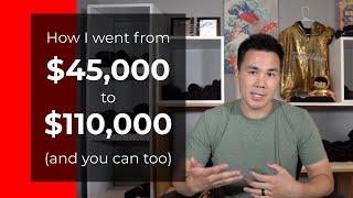 How I went from a $45,000 to $110,000 salary (and you can too)