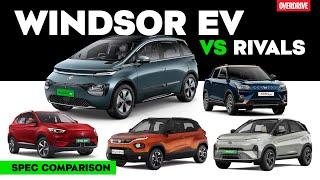 WINDSOR EV vs RIVALS SPEC COMPARISON| #OVERDRIVE