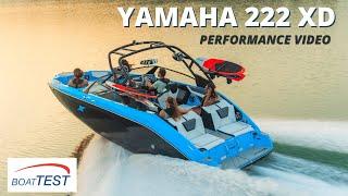 Yamaha 222XD Test Video 2023 by BoatTEST.com