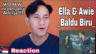 Ella & Awie - Baldu Biru  FIRST REACTION // Enjoy sangat saya tengok Vidio ni !!