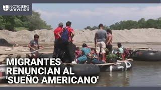 El drama de migrantes en México que renuncian al 'sueño americano' y deciden regresar a sus países