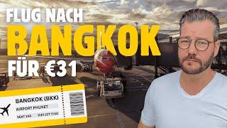 Mit der Billig-Airline nach Bangkok – Was erwartet mich? #phuketvlog