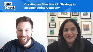 Creating an Effective KPI Strategy in an Engineering Company—Peer Check Episode 8