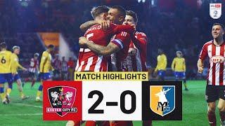 HIGHLIGHTS: Exeter City 2 Mansfield Town 0 (11/3/25) EFL Sky Bet League One