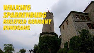 Walking SPARRENBURG Bielefeld City 2021 !!! Rundgang Sparrenburg Bielefeld 4K !!!