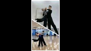 國標舞學習[132] - 華爾茲造型舞步愛神步及其在組合中的應用 / Eros Line in Waltz and dance routine (subtitled)