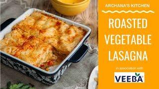 Roasted Veg Lasagna | Vegetarian Lasagna | Italian Lasagna - Dinner Recipes By Archana's Kitchen