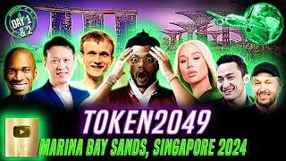  [4K] MARINA BAY SANDS, SINGAPORE - 2024: TOKEN2049 | PROFESSOR CRYPTO WINS BEST CONTENT CREATOR