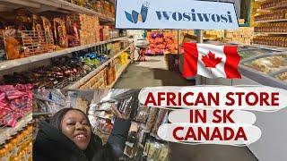 WosiWosi African Grocery /Food Store in Saskatoon Canada  | What You Can Buy Here and Prices