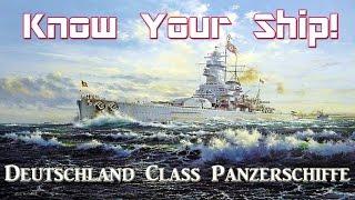 World of Warships - Know Your Ship #12 - Deutschland Class Panzerschiffe