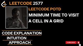 LeetCode POTD LeetCode 2577 Minimum Obstacle Removal to Reach corner LeetCode POTD today