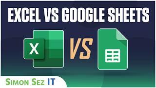 Excel vs Google Sheets