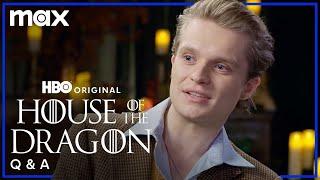 Ewan Mitchell & Tom Glynn-Carney Talk First Impressions Of Each Other | House of the Dragon | Max