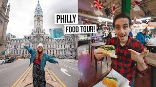 Our PERFECT Day in Philadelphia! Cheesesteak SHOWDOWN, Delicious Local Food Tour & More! 