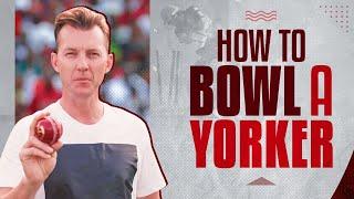 HOW TO BOWL A YORKER I BRETT LEE TV I MASTERCLASS