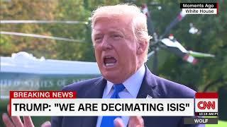 Trump's full remarks to White House reporters