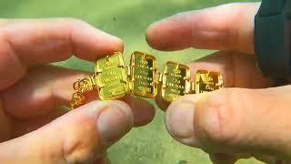 Diver's DISCOVER $1,000's of BURIED 24k SUISSE GOLD BARS