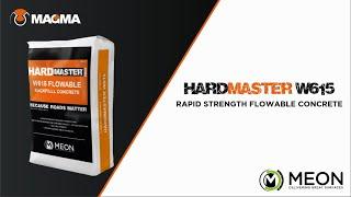 Product video | HardMaster W615 Rapid Strength Flowable Concrete | Presented by Meon