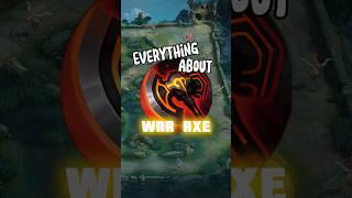 War Axe Explained Mobile Legends!  | Part-13 | Royal Pixel Gaming #mobilelegends #mlbb  #mlbbtips
