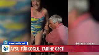 AYSU TÜRKOĞLU, TARİHE GEÇTİ