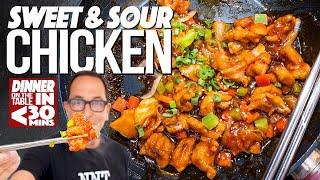 THE ULTIMATE SWEET & SOUR (AND SPICY!) CHICKEN AT HOME | SAM THE COOKING GUY