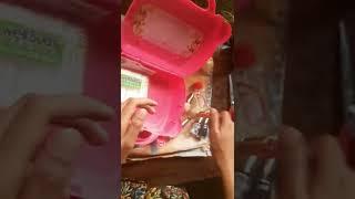 ## unboxing of nail polish kit and try it on a nails#amar#satisfying #shorts