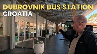 Dubrovnik bus station - Buses, facilities and how to get to Old Town