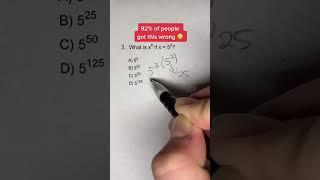 DON’T GET FOOLED BY THIS!!!! ️ #school #algebra #sat #psat #maths #satmath #mathexam #satmathtips