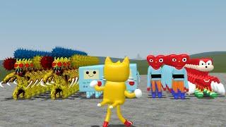 Jumpscares All New 3D Sanic Clones Memes & Rainbow Friends Update - Garry's Mod Part 3