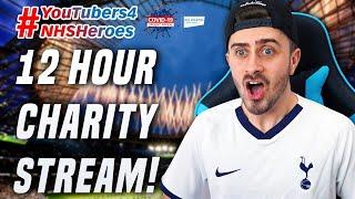 12 HOUR CHARITY LIVESTREAM with GEORGE ACHILLEA! #YouTubers4NHSHeroes #StayHome