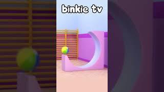 Playground Slide Funny Ball Shapes - Binkie TV