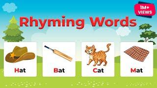 Rhyming Words for Kids | What are Rhyming Words? | Kindergarten