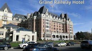 A Historic Hotel - The Empress In Victoria, British Columbia, Canada