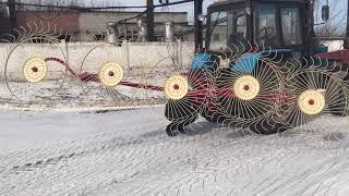 Грабли валковые навесные ГВН-3М и ГВН-4М