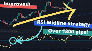 RSI Midline Indicator Strategy! Improved and back tested on forex market! High Profit!