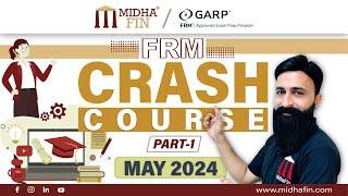 "FRM Part 1 2024 Crash Course | Quantitative Analysis - Session 1 | Quick Revision | MidhaFin"