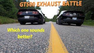 GT500 Exhaust battle: American Racing/StainlessWorks vs Kooks/Borla