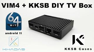 Khadas VIM4 DIY Super Android TV Projekt abgeschlossen