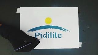 Pidilite Industries Logo | Spray paint art logo | artists @PidiliteIndia